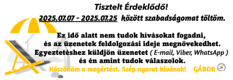 Ezermester szabadságon Ezermester szabadságon