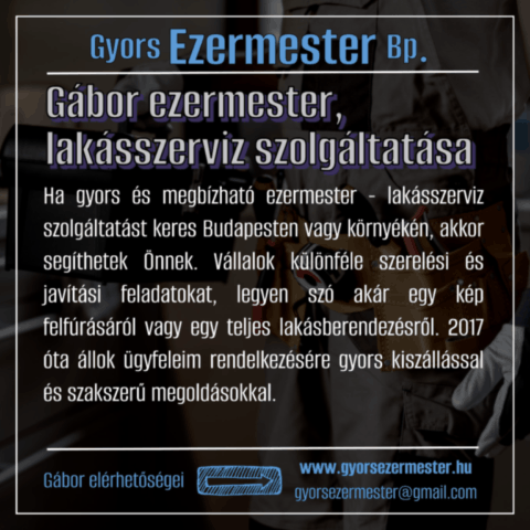 #gyorsezermester Bp.