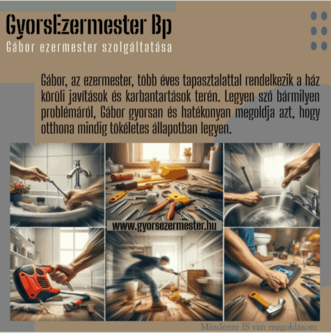 Gyors-Ezermester munka Gábor szolgáltatása